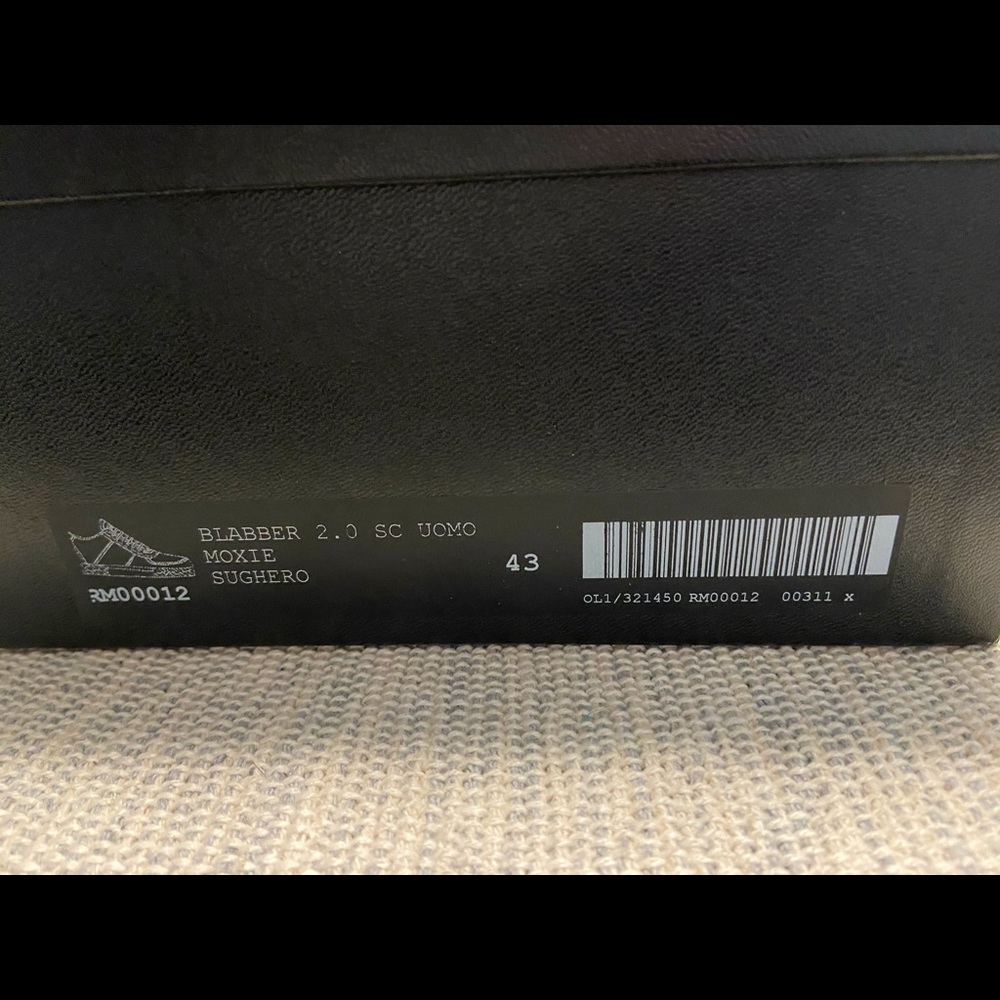 NEW Giuseppe Zanotti Blabber Leather Sneaker - Picture 9 of 13